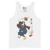 Samurai BBQ Barbecue Funny Ukiyo-e Men's Tank Top