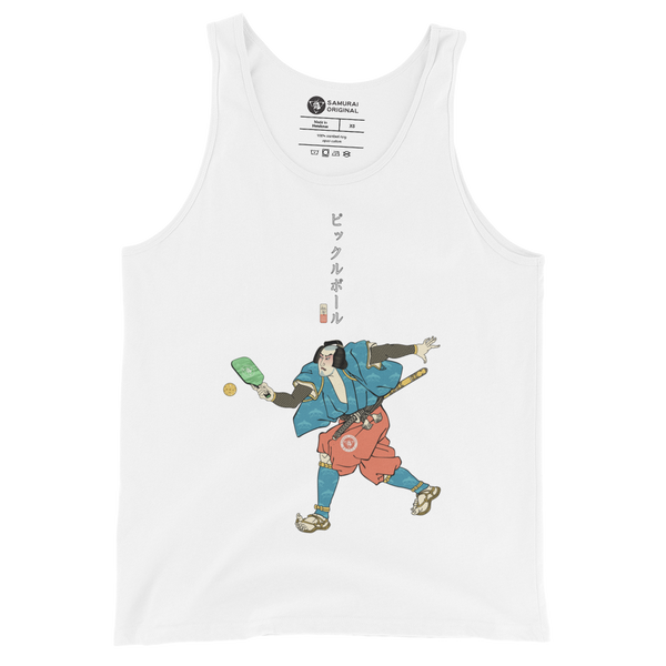 Samurai Play Pickleball Ukiyo-e Men's Tank Top