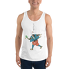 Samurai Play Pickleball Ukiyo-e Men's Tank Top