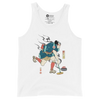 Samurai Play Curling Ukiyo-e Men's Tank Top