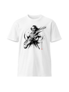 Samurai Bass Guitar Sumi-e Classic Unisex T-Shirt