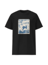 Dog Akita Stamp Japanese Ukiyo-e Classic Unisex T-Shirt