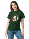 Maneki Neko Japanese Christmas Classic Unisex T-Shirt