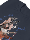 Samurai Bass Guitar Japanese Ukiyo-e Classic Unisex T-Shirt 8