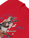 Samurai Bass Guitar Japanese Ukiyo-e Classic Unisex T-Shirt 8