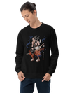 Samurai Bass Guitar Classic Unisex Sweatshirt 8