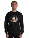 Maneki Neko Japanese Christmas Classic Unisex Sweatshirt