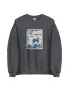 Dog Akita Stamp Japanese Ukiyo-e Classic Unisex Sweatshirt