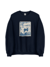 Dog Akita Stamp Japanese Ukiyo-e Classic Unisex Sweatshirt