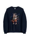 Samurai Bass Guitar Classic Unisex Sweatshirt 8