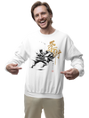 Jiu-Jitsu Sumi-e Japanese ink Painting Classic Unisex Sweatshirt