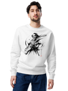 Samurai Bass Guitar Sumi-e Classic Unisex Sweatshirt