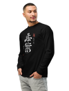 Jiu-Jitsu Kanji  Unisex Heavyweight Long Sleeve Shirt