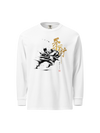 Jiu-Jitsu Sumi-e Japanese ink Painting Unisex Heavyweight Long Sleeve Shirt