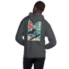 Samurai Snowboard Winter Sport Ukiyo-e Unisex Hoodie -