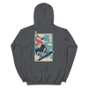 Samurai Snowboard Winter Sport Ukiyo-e Unisex Hoodie -