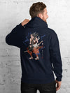 Samurai Bass Guitar Classic Unisex Hoodie 8