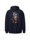 Samurai Bass Guitar Classic Unisex Hoodie 8