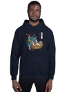 Jiu-Jitsu Samurai vs Tiger Japanese Ukiyo-e Classic Unisex Hoodie