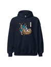 Jiu-Jitsu Samurai vs Tiger Japanese Ukiyo-e Classic Unisex Hoodie