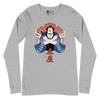 Samurai Barber Japanese Ukiyo-e Unisex Long Sleeve Tee - Samurai Original