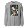 Samurai Ukulele String Instrument Ukiyo-e Unisex Long Sleeve Tee