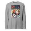 Samuai Saxophone Music Japanese Ukiyo-e Unisex Long Sleeve Tee