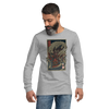 Samurai vs Dragon Warrior Ukiyo-e Unisex Long Sleeve Tee