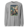 Samurai Camping Weekend Ukiyo-e Unisex Long Sleeve Tee