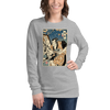 Samurai Painter Artist Ukiyo-e Unisex Long Sleeve Tee