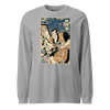 Samurai Painter Artist Ukiyo-e Unisex Long Sleeve Tee