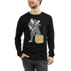 Samurai Beekeepers Ukiyo-e Unisex Long Sleeve Tee -