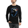 Ninja Japanese Ukiyo-e Unisex Long Sleeve Tee - Samurai Original