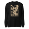 Samurai DJ 3 Turntable Music Ukiyo-e Unisex Long Sleeve Tee