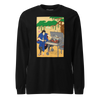 Samurai BBQ Barbecue Ukiyo-e Unisex Long Sleeve Tee