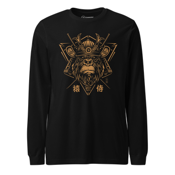 Samurai Monkey Mask Unisex Long Sleeve Tee