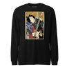 Samurai Electric Guitar Guitarist Music Ukiyo-e Unisex Long Sleeve Tee