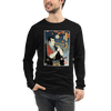 Trombone Samurai Music Ukiyo-e Unisex Long Sleeve Tee