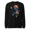 Samurai Basketball Player 4 Sport Ukiyo-e Unisex Long Sleeve Tee