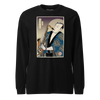 Samuai Saxophone Music Japanese Ukiyo-e Unisex Long Sleeve Tee