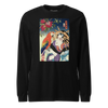 Samuai Saxophone Music Japanese Ukiyo-e Unisex Long Sleeve Tee