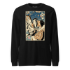 Samurai Painter Artist Ukiyo-e Unisex Long Sleeve Tee