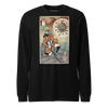 Samurai vs Virus Demon Ukiyo-e Unisex Long Sleeve Tee