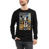 Samurai Photographer 7 Camera Ukiyo-e Unisex Long Sleeve Tee