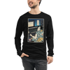 Samurai Audio Engineer Ukiyo-e Unisex Long Sleeve Tee