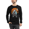 Halloween Samurai Disguise Jason Voorhees Unisex Long Sleeve Tee