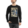 Samurai Carpenter Wood Artisan Ukiyo-e Unisex Long Sleeve Tee