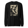 Samurai Photographer 3 Camera Ukiyo-e Unisex Long Sleeve Tee