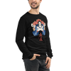 Samurai Barber Japanese Ukiyo-e Unisex Long Sleeve Tee - Samurai Original