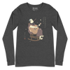 Samurai Play Guitar Japanese Ukiyo-e Unisex Long Sleeve Tee 4